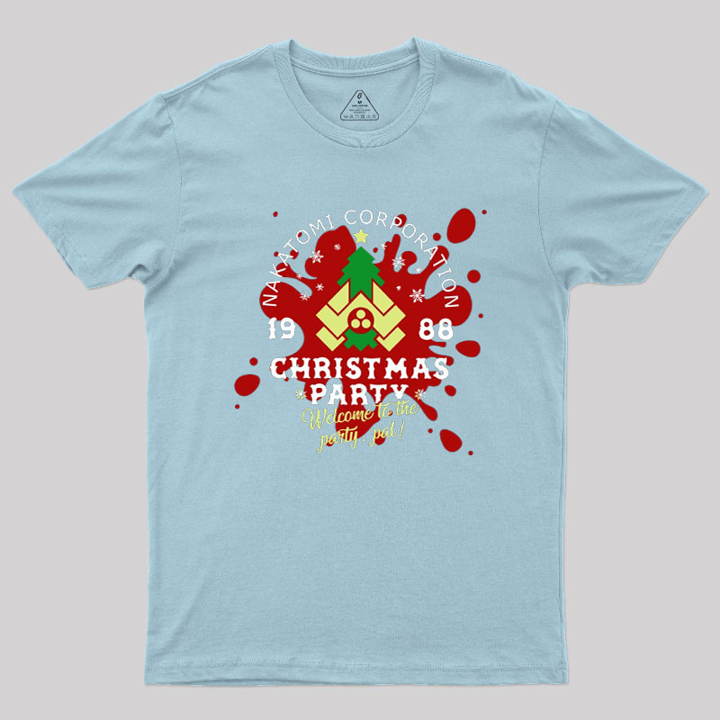Nakatomi Corp Christmas Party Geek T-Shirt