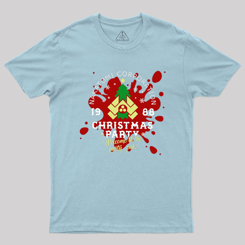 Nakatomi Corp Christmas Party Geek T-Shirt