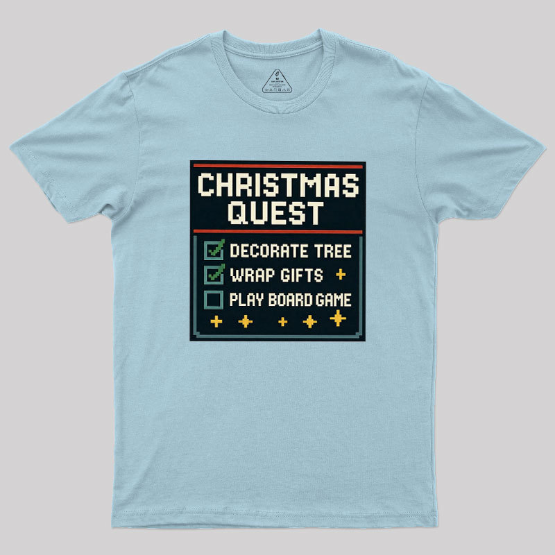 Christmas Quest Geek T-Shirt