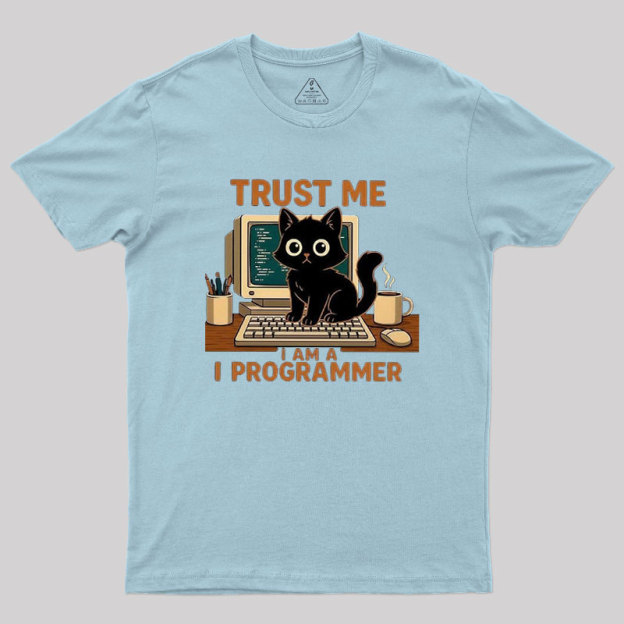Programmer Cat Geek T-Shirt