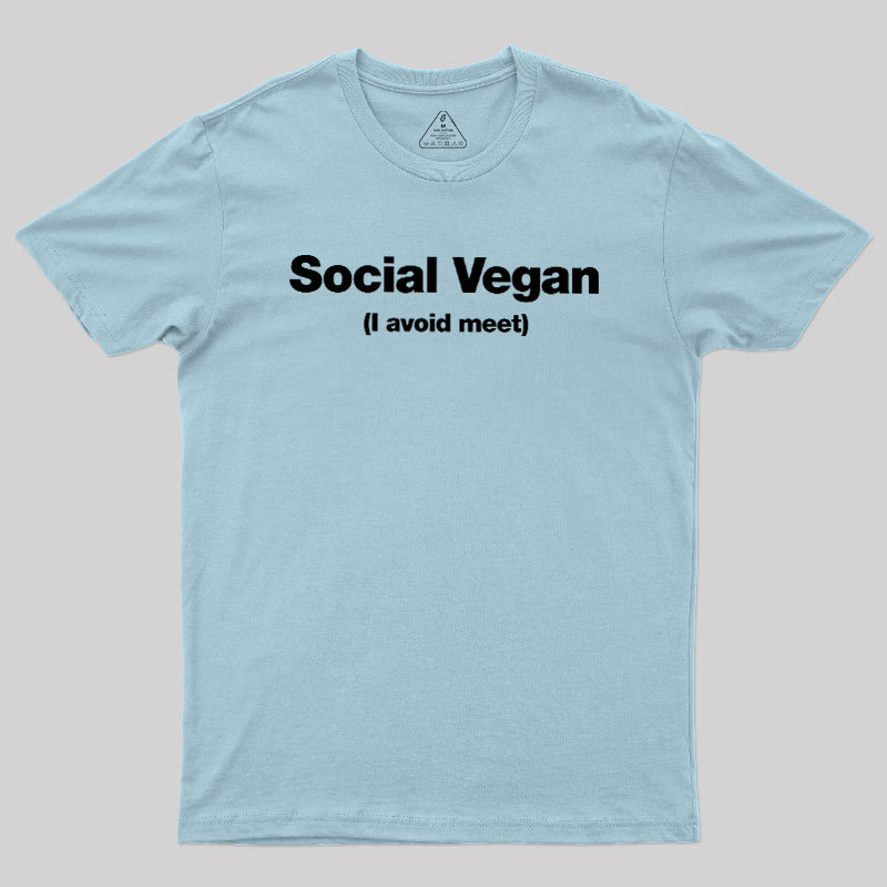 Social Vegan Geek T-Shirt