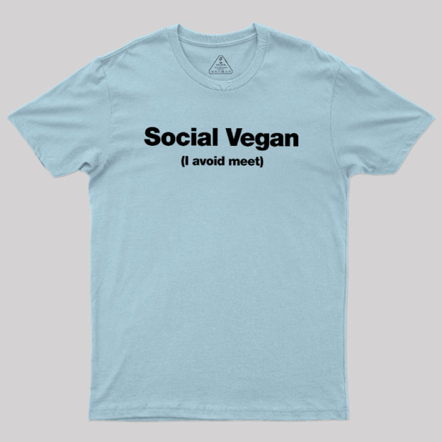 Social Vegan Geek T-Shirt