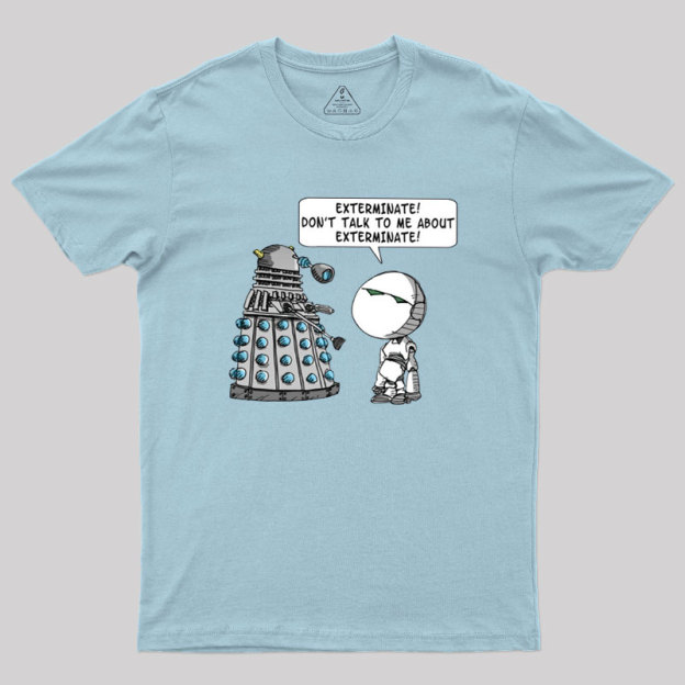 Dalek Adams Mashup Geek T-Shirt