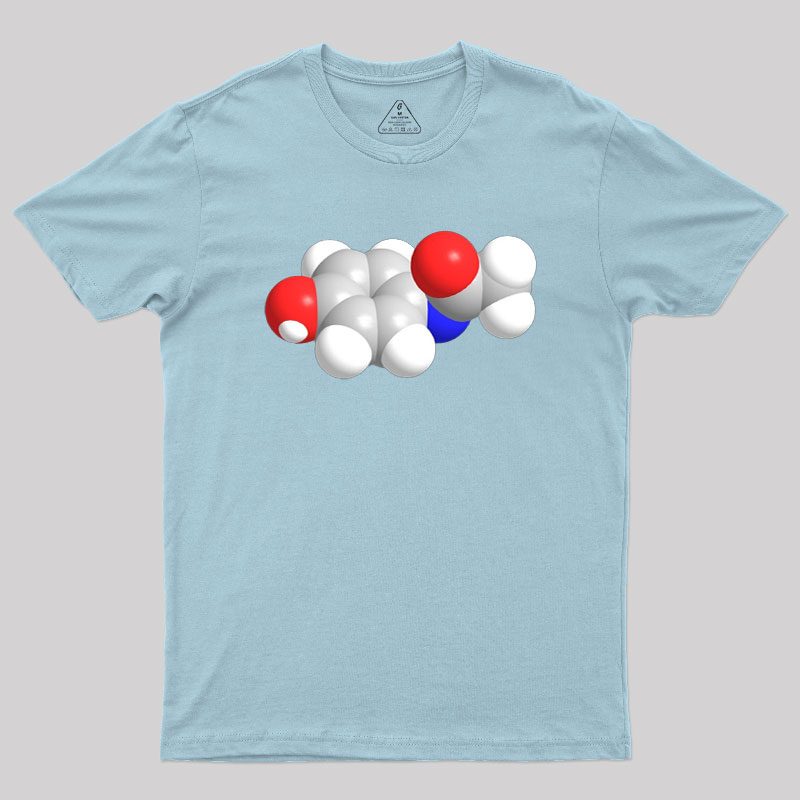 Tylenol Molecule Chemistry Geek T-Shirt