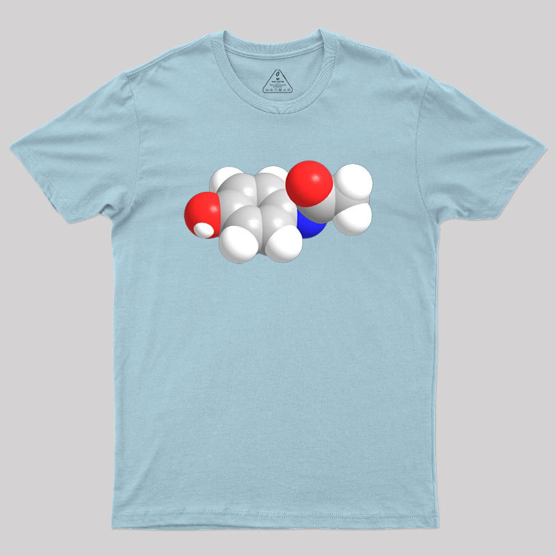 Tylenol Molecule Chemistry Geek T-Shirt