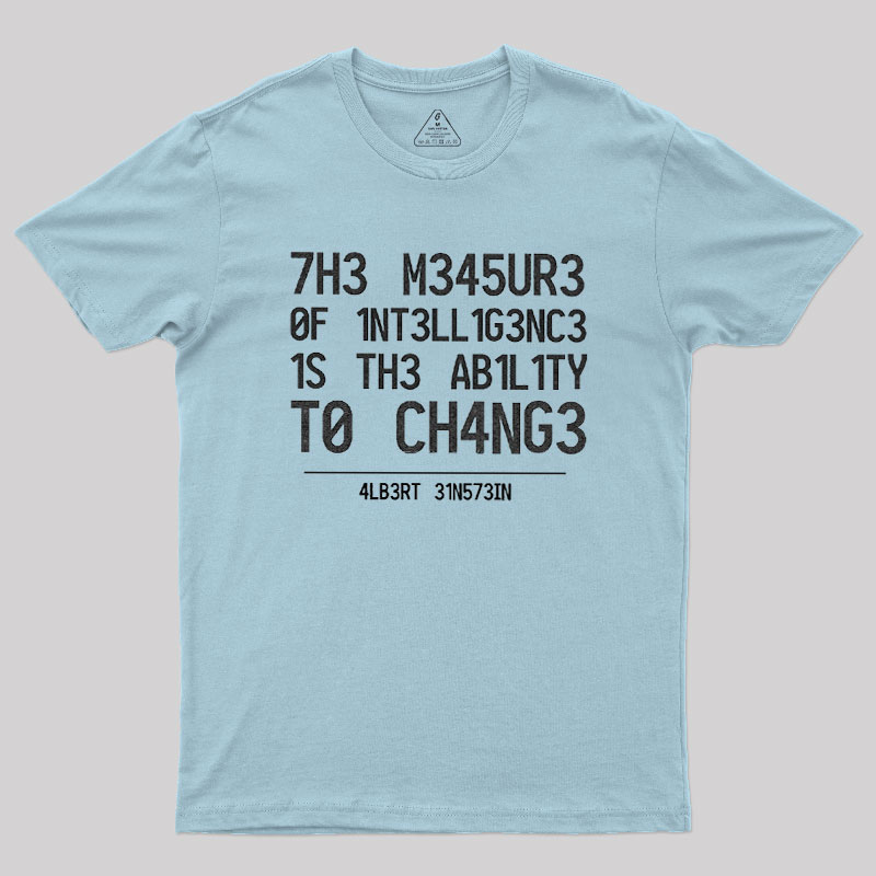 The Measure of Intelligence Geek T-Shirt