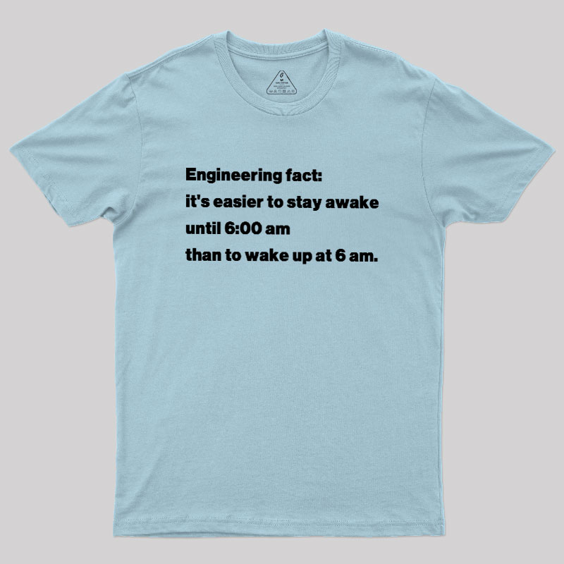 Engineering Fact Geek T-Shirt