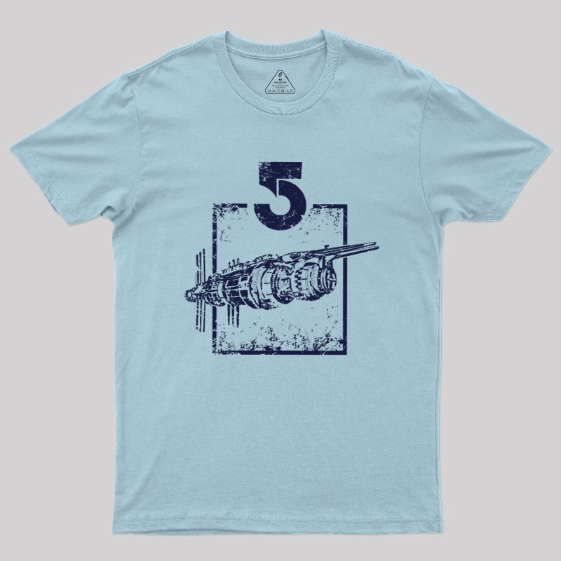 Babylon 5 Space Station Geek T-Shirt