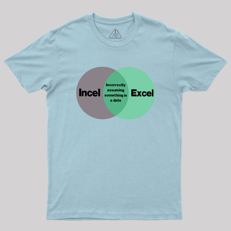 Excel Incel Geek T-Shirt