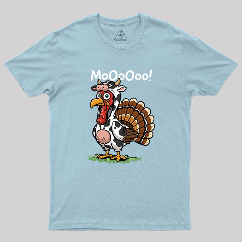 Turkey Moo Geek T-Shirt