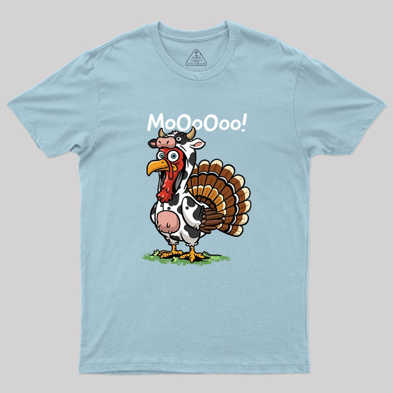 Turkey Moo Geek T-Shirt