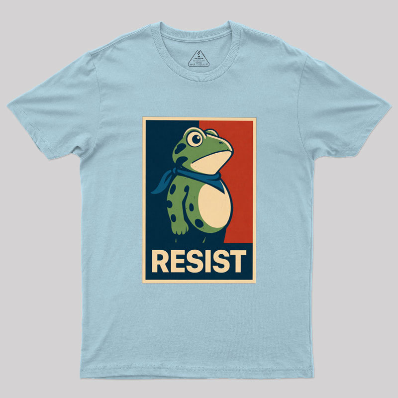 Frog Protest Geek T-Shirt