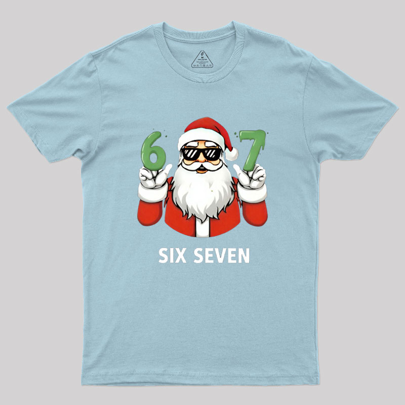 Santa 67 Christmas Geek T-Shirt
