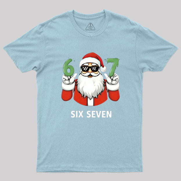 Santa 67 Christmas Geek T-Shirt