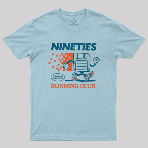 Nineties Running Club Geek T-Shirt