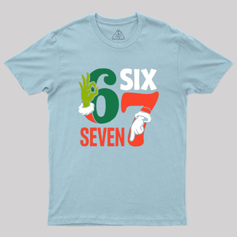 Funny 67 Meme Geek T-Shirt