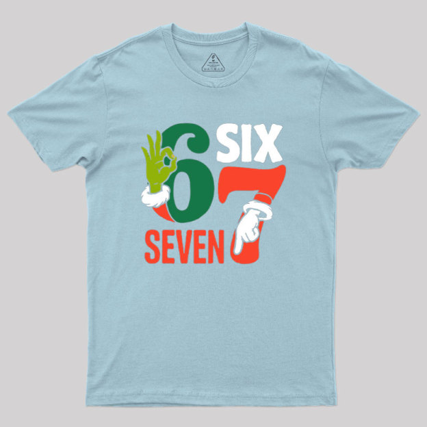 Funny 67 Meme Geek T-Shirt