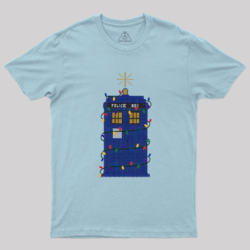 Happy Christmas from the Tardis Geek T-Shirt