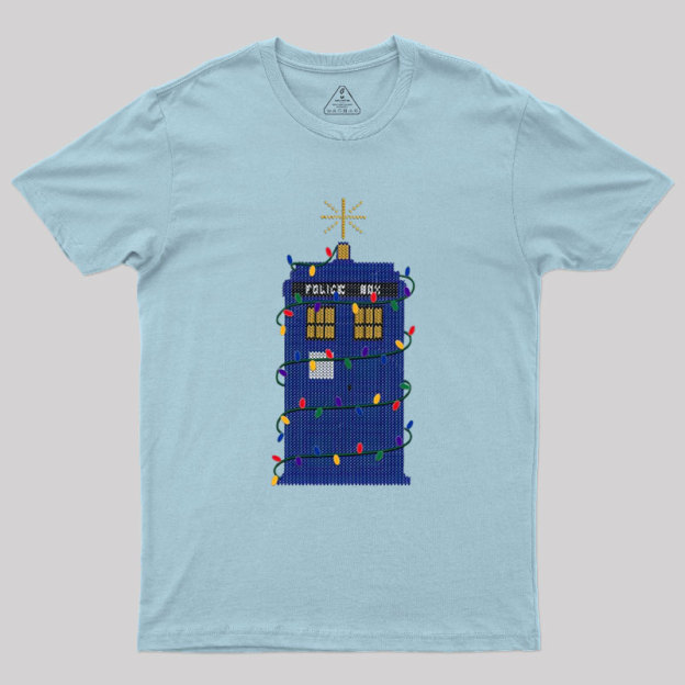 Happy Christmas from the Tardis Geek T-Shirt