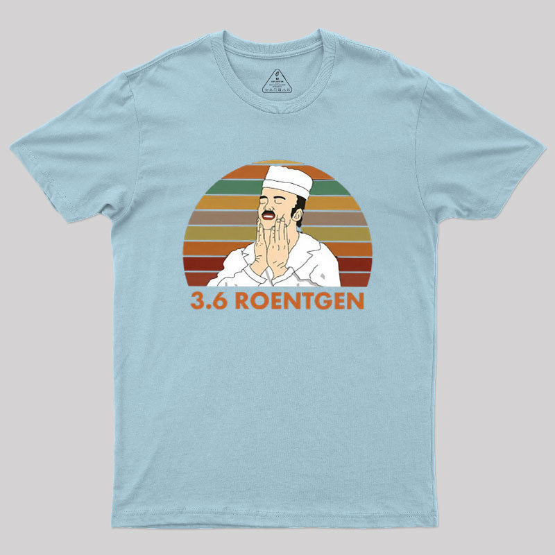 RBMK 3.6 Roentgen Chernobyl Geek T-Shirt
