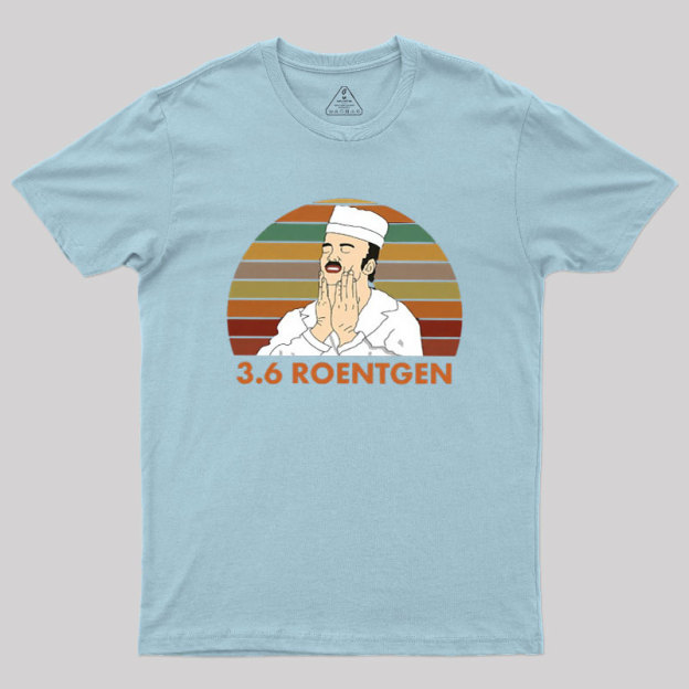 RBMK 3.6 Roentgen Chernobyl Geek T-Shirt