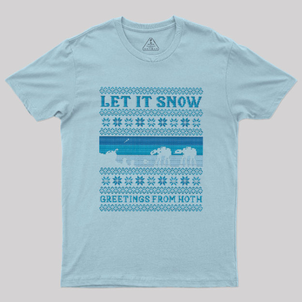 Let It Snow Geek T-Shirt