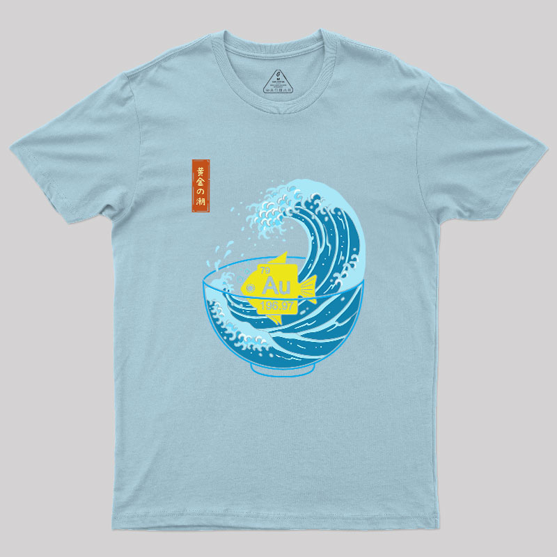 Golden Wave Geek T-Shirt