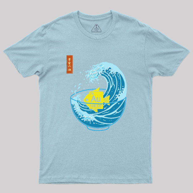Golden Wave Geek T-Shirt
