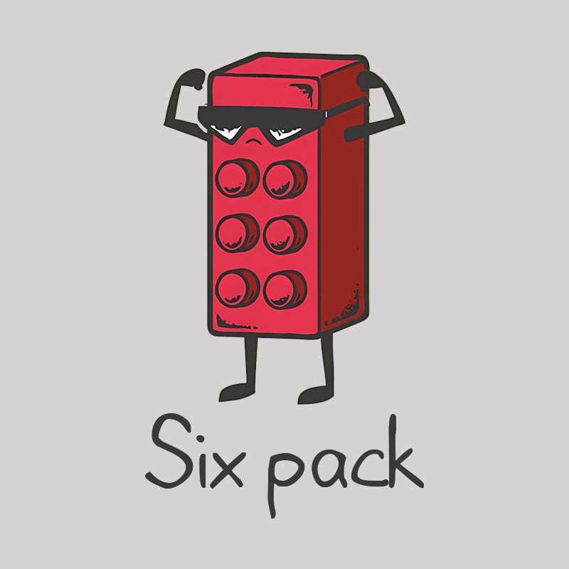 Six Pack Geek T-Shirt