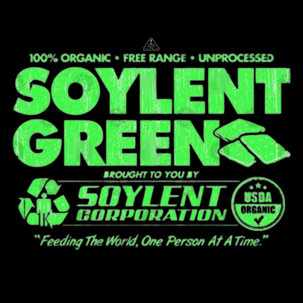 100% Organic Soylent Green Geek T-Shirt