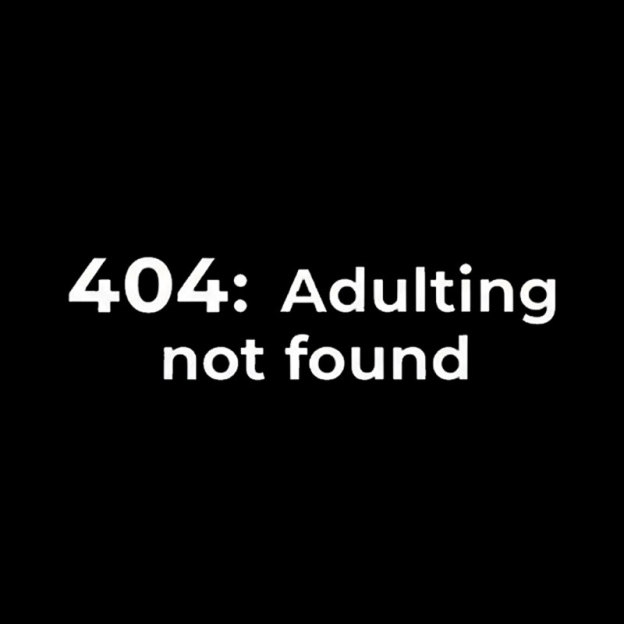 404 Adulting not found Geek T-Shirt