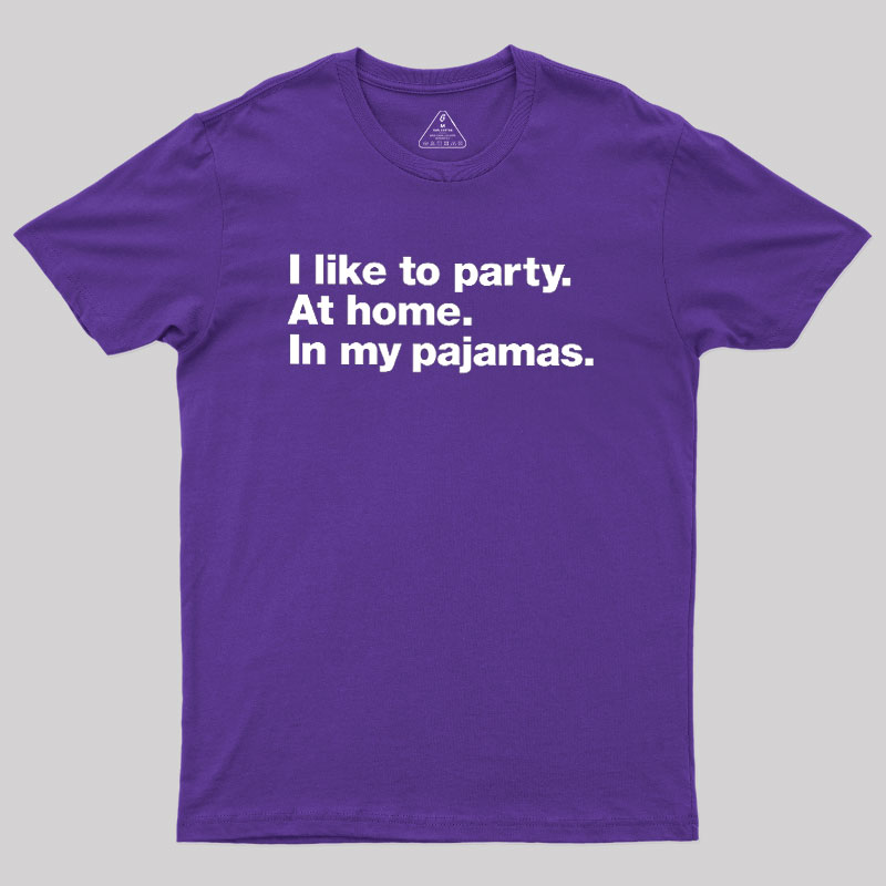 Like To Party Geek T-Shirt