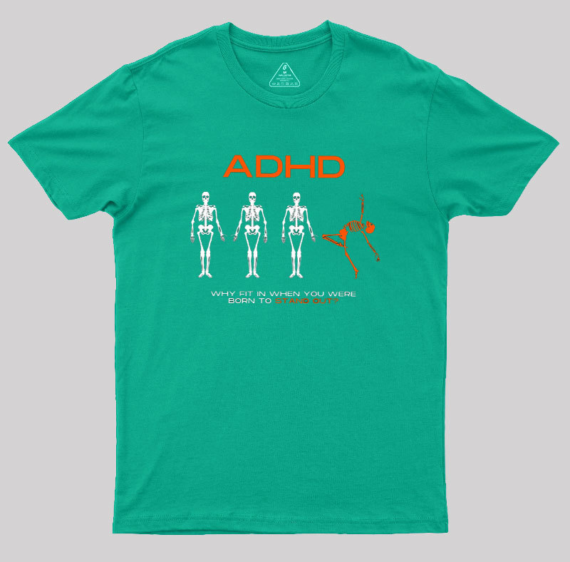 ADHD AWARENESS Geek T-Shirt