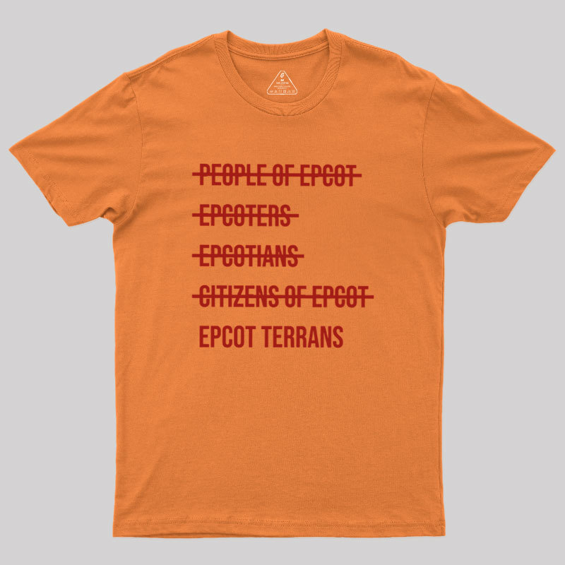 Epcot Terrans Geek T-Shirt