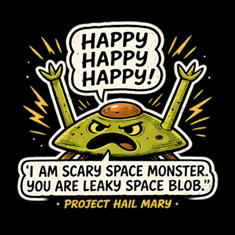 Triple Happy Geek T-Shirt
