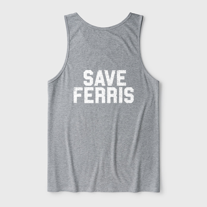 Save Ferris Ultra Soft Heather Tank