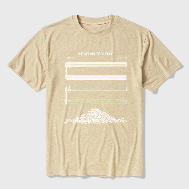 The Sound Of Silence music sheets Ultra Soft Heather Tees