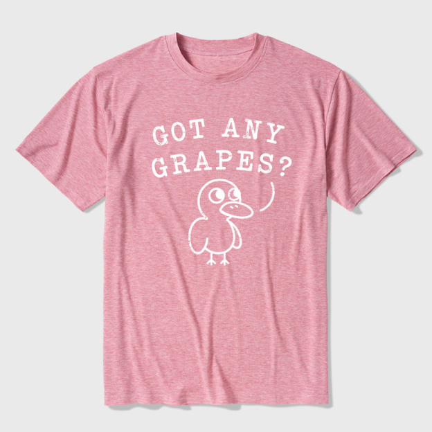 Got Any Grapes Ultra Soft Heather Tee