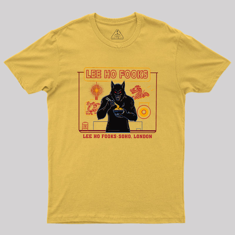 Lee Ho Fooks Werewolf Feast Geek T-Shirt