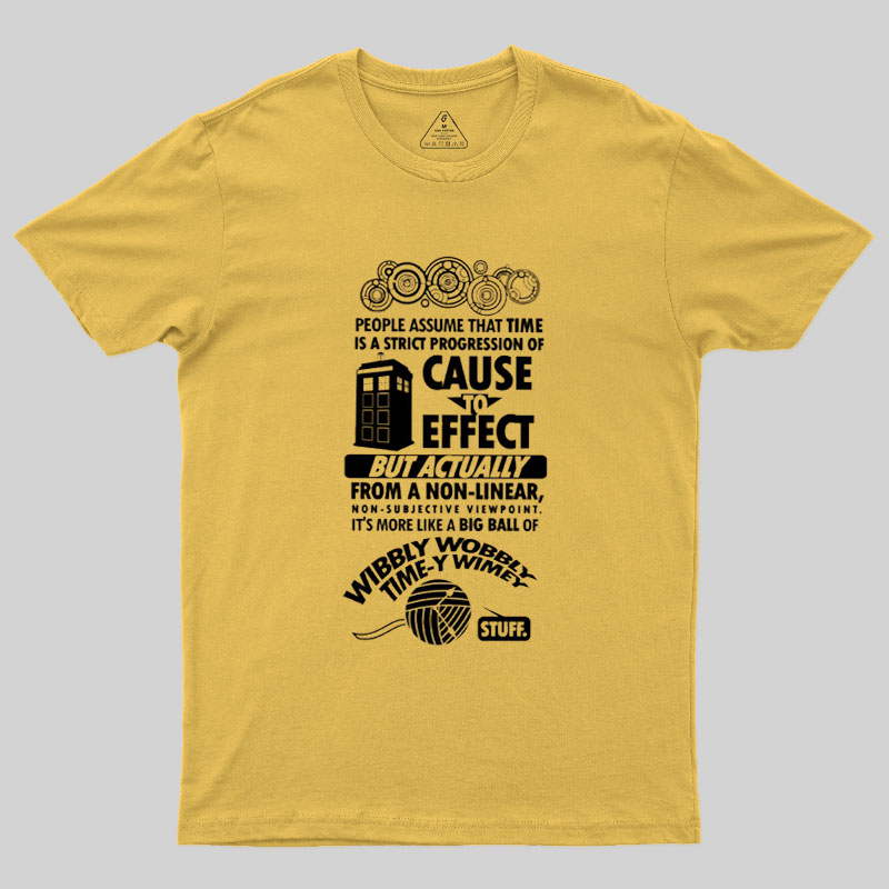 Timey Wimey Geek T-Shirt