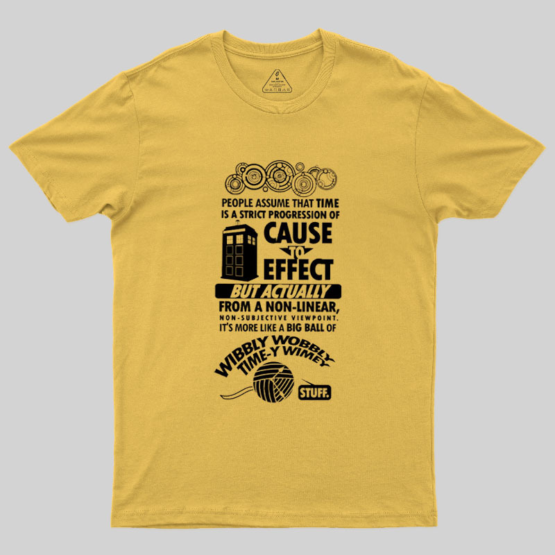 Timey Wimey Geek T-Shirt