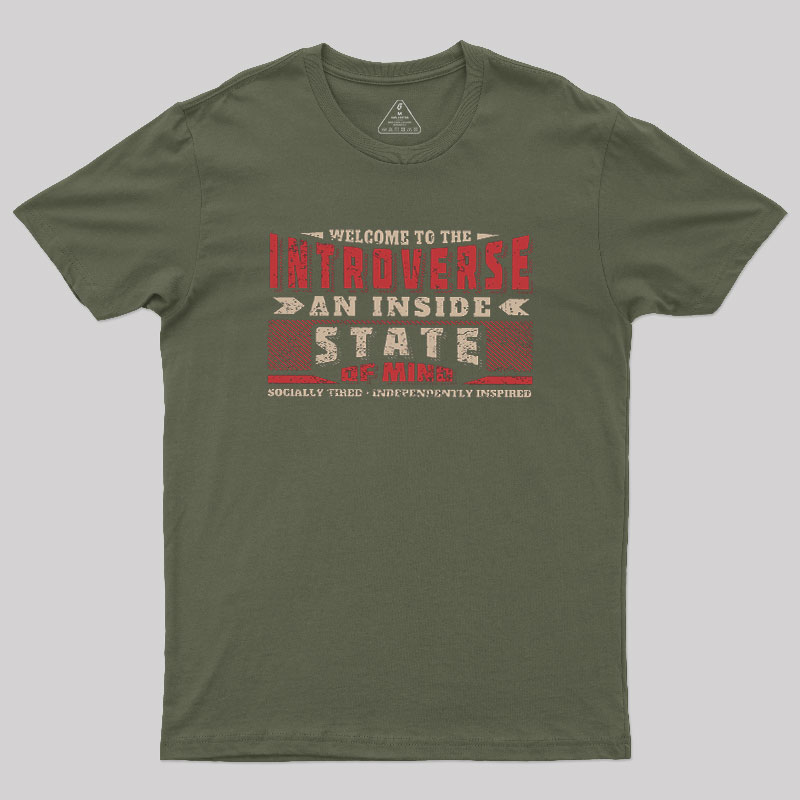 Welcome to the Introverse Geek T-Shirt