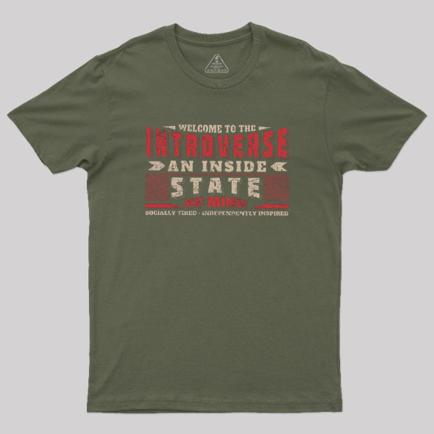 Welcome to the Introverse Geek T-Shirt