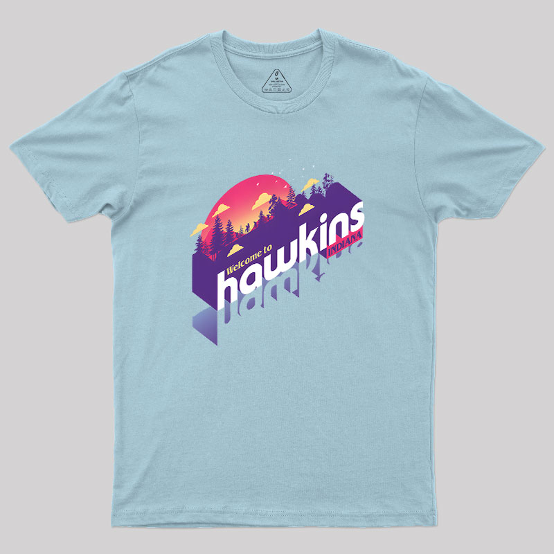 Sunset Hawkins Geek T-Shirt
