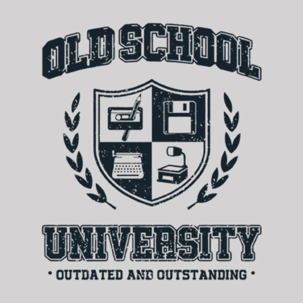 Old School University Geek T-Shirt