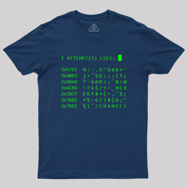 War Never Changes Geek T-Shirt