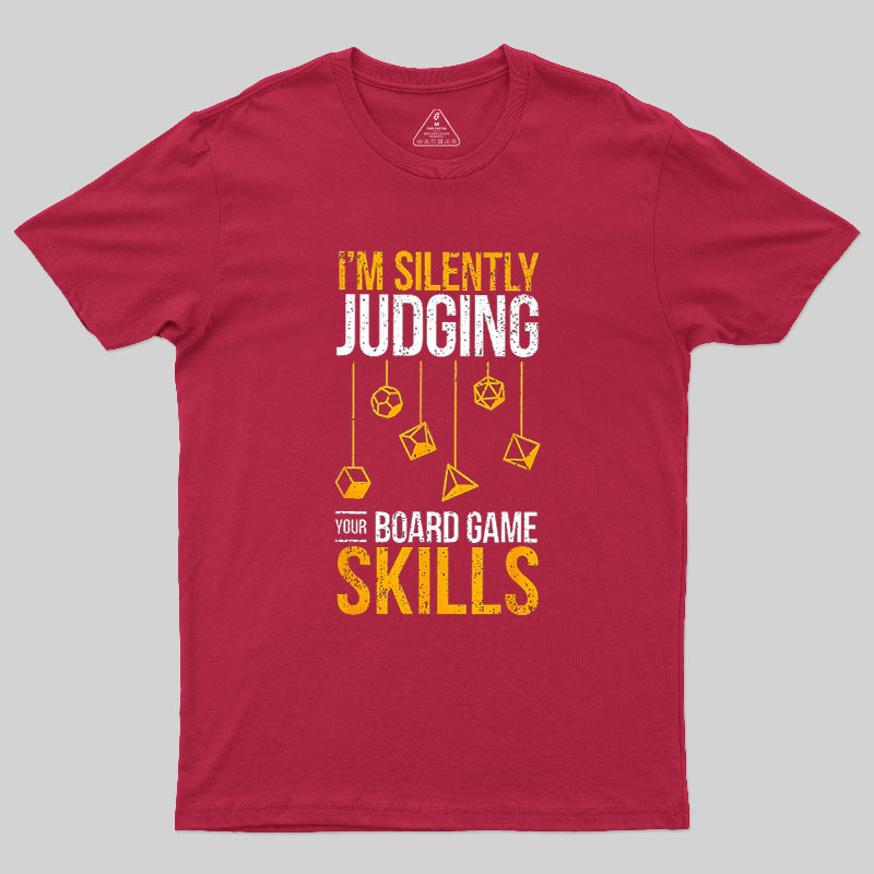Silent Judgement Geek T-Shirt