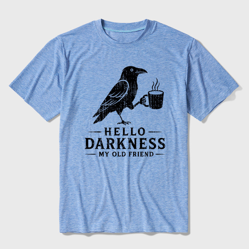 Raven Crow Coffee Ultra Soft Heather Tee