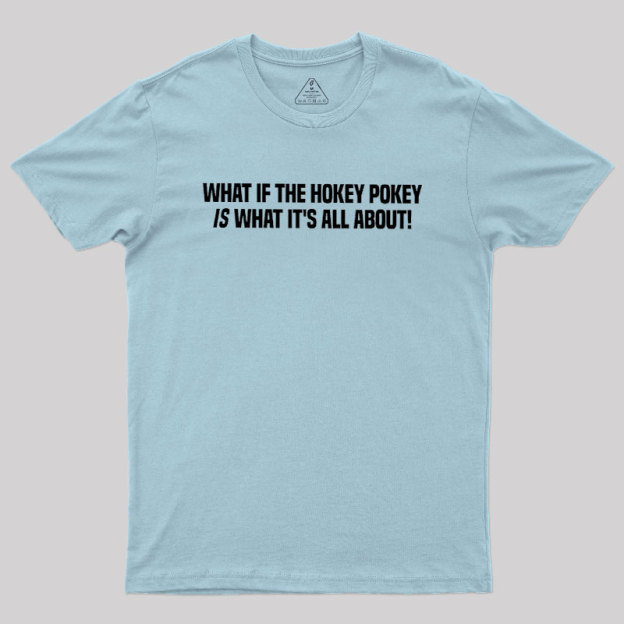 What If The Hokey Pokey Is What Its All About Geek T-Shirt