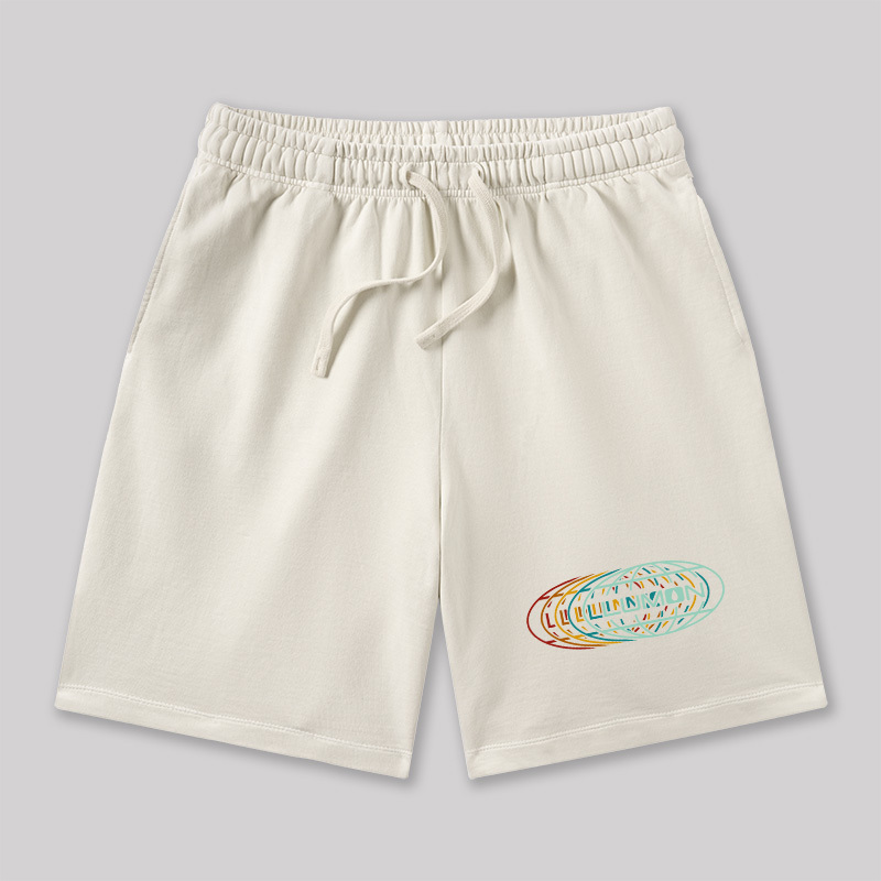 Retro Industry Geeky Washed Shorts